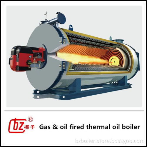 china supplier LPG fired thermic oil boiler prices